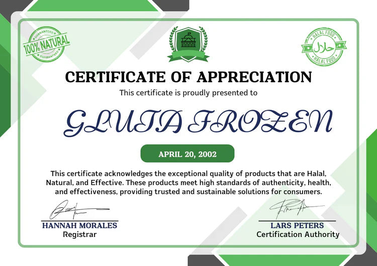 Frozen Collagen and Glutathione Dietary Supplement 60 caps