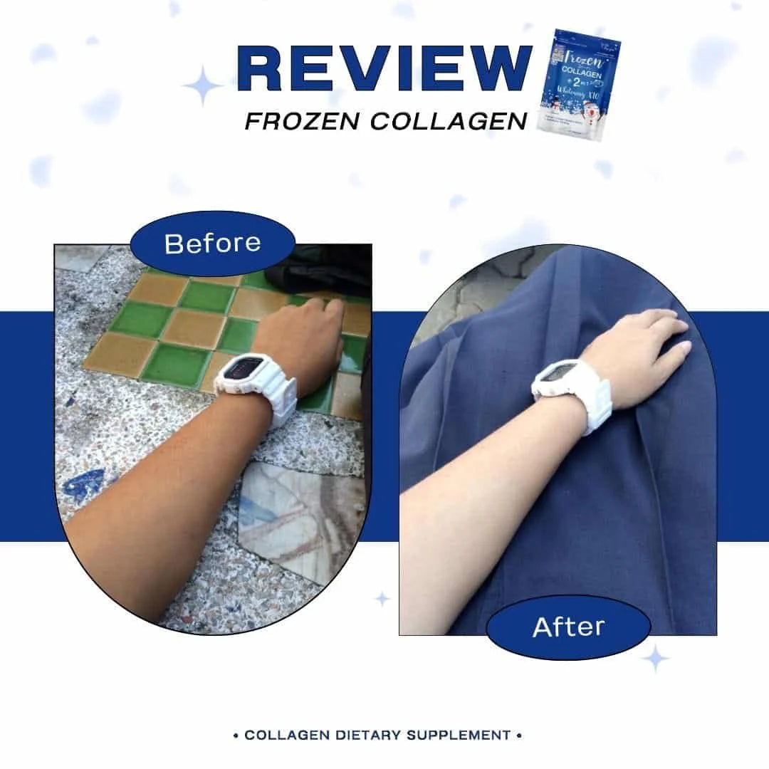 Frozen Collagen and Glutathione Dietary Supplement 60 caps